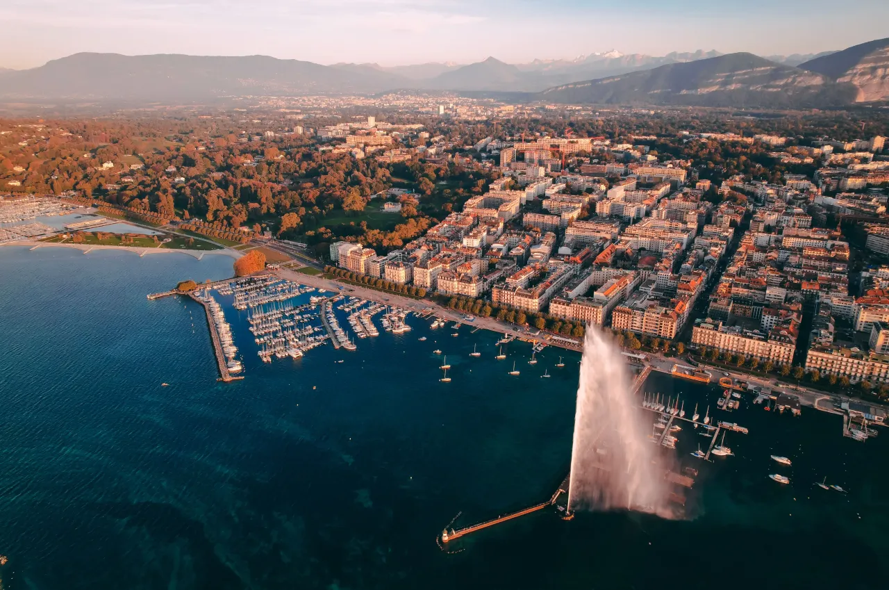 Paysage Léman et Riviera suisse